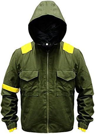 Bir Yeşil Pilotlar Ceket Hoodie - Erkek Bombacı Pamuk Hafif Ceket