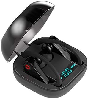 Kablosuz kulaklık, Bluetooth 5.0 kulaklık spor iş Bluetooth kulaklık, IPX4 su geçirmez gerçek kablosuz kulaklıklar ile derin