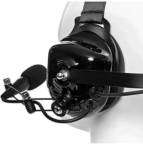 Arrowmax AHDH0032-BK-R3 Iki Yönlü Telsiz Gürültü önleyici Kulaklık için Relm RPV3000 RPV3600 RPU3000 RPU3600