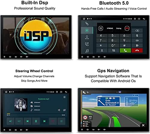 Multimedya Araba GPS Navigasyon, Android 10 Suzuki S-Cross 2014-2017 ıçin, Destek Am Fm RDS otomobil radyosu, Bt-Eller Serbest