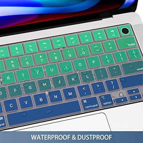 2021 MacBook Pro 16 inç ve MacBook Pro 14 inç için May Chen Klavye Kapağı Modeller: A2485 A2442 ( M1 Pro/Max ), MacBook Pro 16