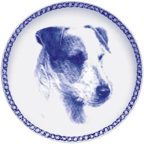Porselen Köpek Tabağı-Jack Russell Terrier
