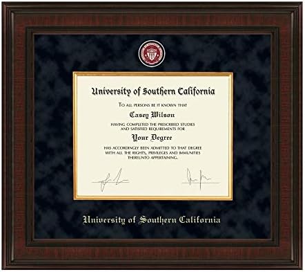M. LA HART Güney Kaliforniya Üniversitesi Diploma Çerçevesi-Excelsior