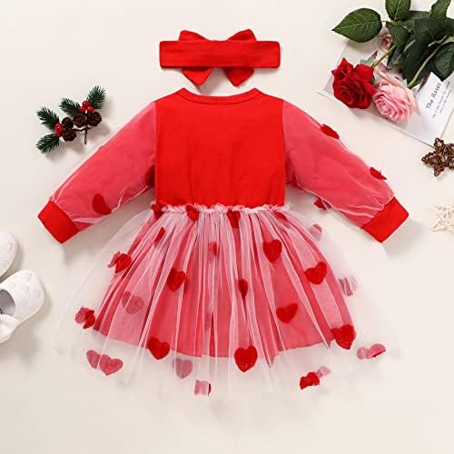GENÇ AĞACI Bebek Kız Elbise Uzun Kollu Çiçek Tutu Prenses Elbise Bebek Sonbahar Kış Kıyafetler Küçük Kız Giysileri