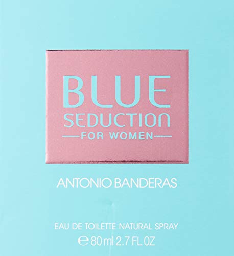 Antonio Banderas Eau De Toilette Kadınlar için Sprey, Mavi Baştan Çıkarma, 2,7 oz