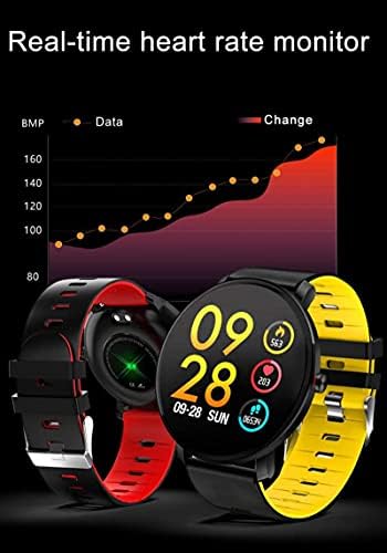 MXCHEN K9 Pro Smartwatch 1.3 İnç Tam Dokunmatik erkek Kalp Hızı Kan Basıncı Monitörü Spor Izci IP68 Su Geçirmez Bayanlar Smartwatch