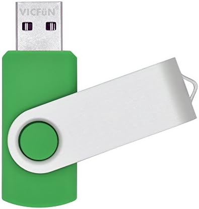 VICFUN 10 Paket 8 GB USB flash Sürücüler USB 2.0 8 GB USB bellek çubuğu Kalem Sürücü Yeşil