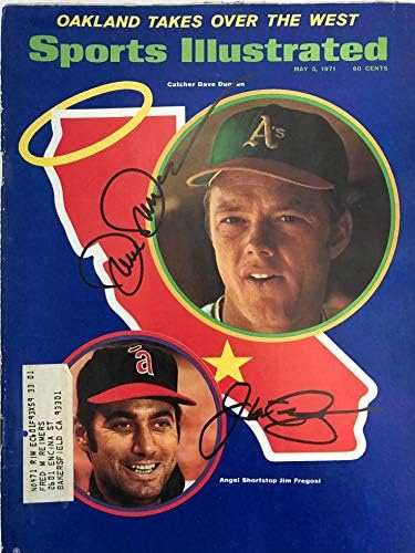 Dave Duncan & Jim Fregosi İmzalı Sports Illustrated-3 Mayıs 1971-İmzalı Spor Dergileri