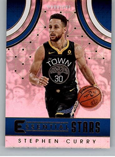 2017-18 Panini Essentials Temel Yıldız Basketbol Kartı 5 Stephen Curry Golden State Warriors Resmi NBA Ticaret Kartı