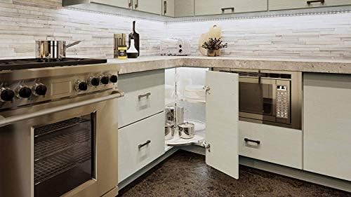 Beyaz Çam Dokulu Dolap Modern Çağdaş Ahşap Çerçevesiz İnşaat Mutfak İki Kapılı Taban Dolabı, 24 -36