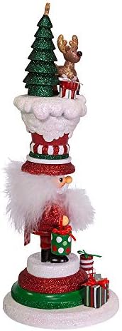 Kurt S. Adler 15 İnç Hollywood Noel Baba'nın Mutlu Ren Geyiği Fındıkkıran, Çok