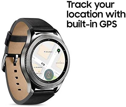 SAMSUNG Gear S3 Klasik Akıllı Saat (Bluetooth), SM-R770NZSAXAR Garantili ABD Versiyonu (Yenilendi)