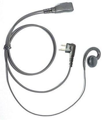 Motorola GP300 iki Yönlü Radyo için yaka Mikrofonu Kulaklık Kulaklık