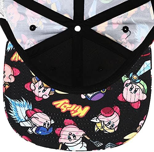 Güçlendirilmiş Kirby Yüceltilmiş AOP Sınırlı Sayıda Düz Bill Snapback Şapka