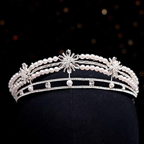CFANYOU Gelin saç Aksesuarları Zarif Headdress Prenses Doğum Günü Headdress Gelin Düğün saç aksesuarları Moda Bantlar
